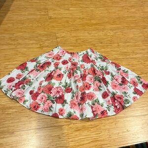Mini Boden Floral skirt